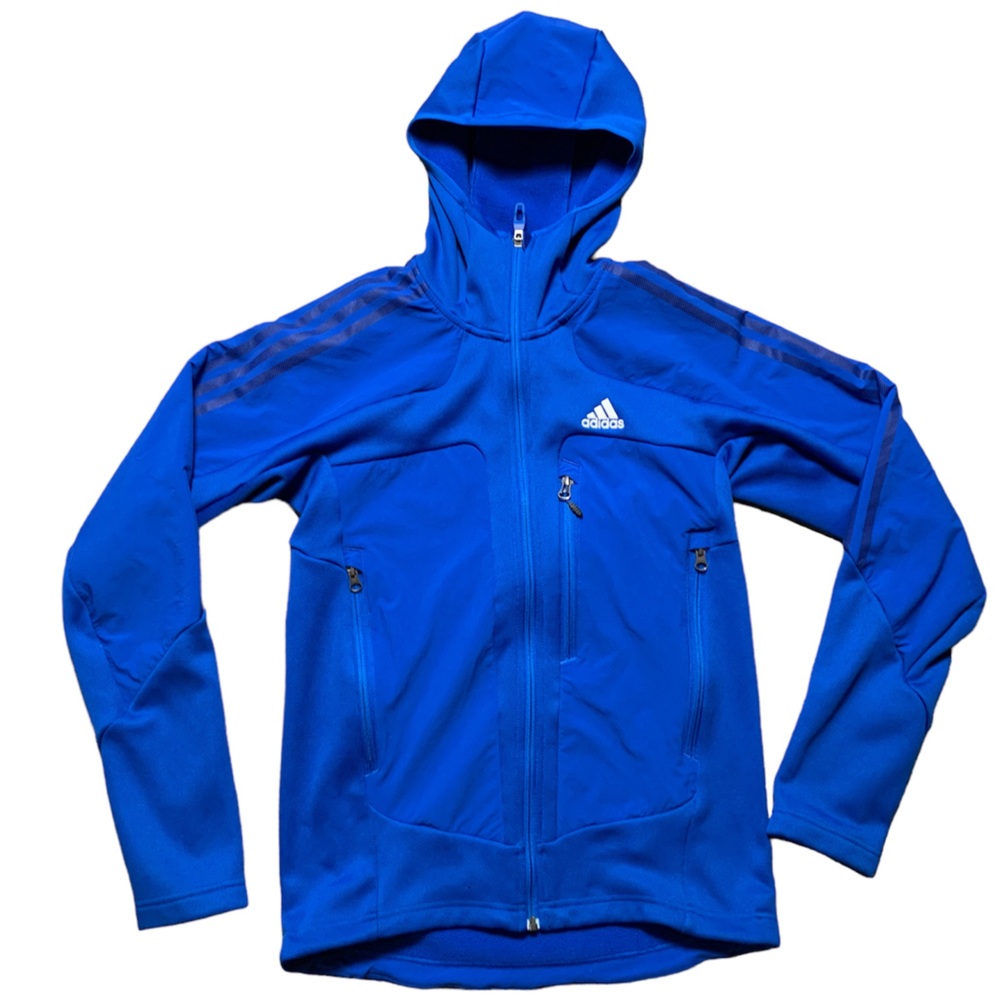 Adidas 💙 Fleece Lined‎ Hooded Jacket